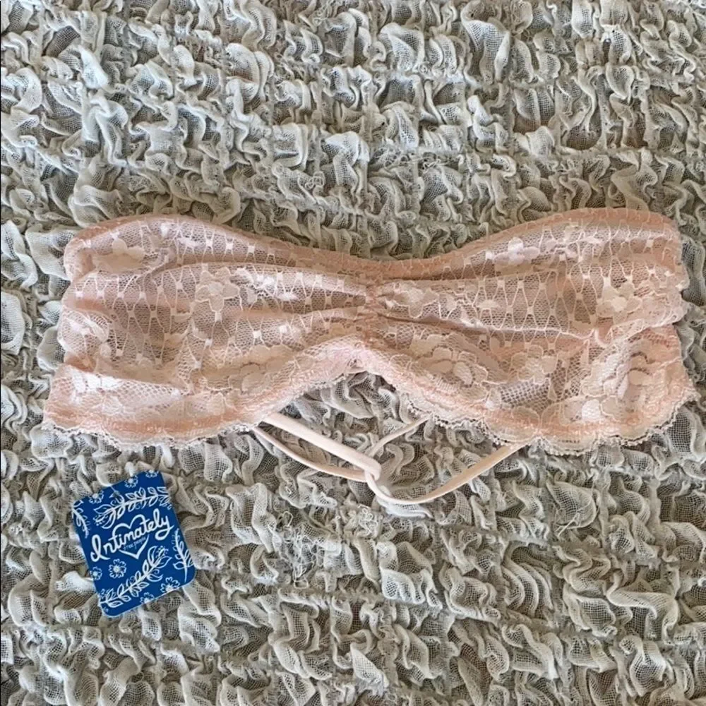 Free People Lace Bandeau Bra